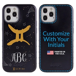 
Zodiac Case for iPhone 12 Pro Max – Hybrid - Gemini – Brushtroke - Personalized