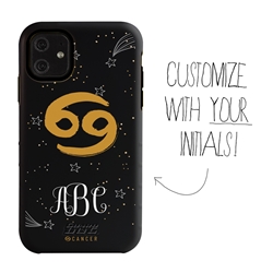 
Zodiac Case for iPhone 11 – Hybrid - Cancer – Brushtroke - Personalized