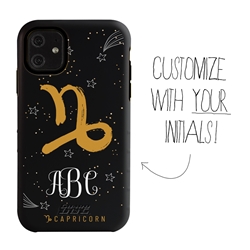 
Zodiac Case for iPhone 11 – Hybrid - Capricorn – Brushtroke - Personalized
