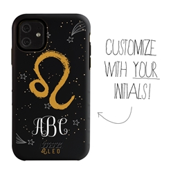 
Zodiac Case for iPhone 11 – Hybrid - Leo – Brushtroke - Personalized