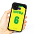 Personalized Australia Soccer Jersey Case for iPhone 11 – Hybrid – (Black Case, Black Silicone)
