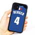 Personalized France Soccer Jersey Case for iPhone 11 – Hybrid – (Black Case, Blue Silicone)
