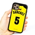 Personalized Colombia Soccer Jersey Case for iPhone 11 Pro – Hybrid – (Black Case, Black Silicone)
