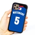 Personalized Japan Soccer Jersey Case for iPhone 11 Pro – Hybrid – (Black Case, Blue Silicone)
