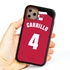 Personalized Panama Soccer Jersey Case for iPhone 11 Pro – Hybrid – (Black Case, Red Silicone)
