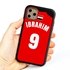 Personalized Egypt Soccer Jersey Case for iPhone 11 Pro Max – Hybrid – (Black Case, Red Silicone)
