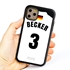 Personalized Germany Soccer Jersey Case for iPhone 11 Pro Max – Hybrid – (Black Case, Black Silicone)
