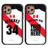 Personalized Peru Soccer Jersey Case for iPhone 11 Pro Max – Hybrid – (Black Case, Red Silicone)
