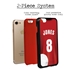 Custom Volleyball Jersey Case for iPhone 7 Plus / 8 Plus - Hybrid (Full Color Jersey)
