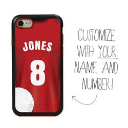 
Custom Volleyball Jersey Case for iPhone 7 / 8 / SE - Hybrid (Full Color Jersey)