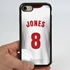 Custom Volleyball Jersey Case for iPhone 7 / 8 / SE - Hybrid (White Jersey)
