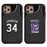 Personalized Basketball Jersey Case for iPhone 11 Pro - Hybrid (Black Case)
