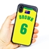 Personalized Australia Soccer Jersey Case for iPhone X/Xs – Hybrid – (Black Case, Black Silicone)
