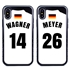Personalized Germany Soccer Jersey Case for iPhone X/Xs – Hybrid – (Black Case, Black Silicone)
