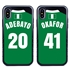 Personalized Nigeria Soccer Jersey Case for iPhone X/Xs – Hybrid – (Black Case, Black Silicone)
