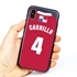 Personalized Panama Soccer Jersey Case for iPhone X/Xs – Hybrid – (Black Case, Red Silicone)
