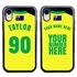 Personalized Australia Soccer Jersey Case for iPhone XR – Hybrid – (Black Case, Black Silicone)
