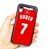 Personalized Switzerland Soccer Jersey Case for iPhone XR – Hybrid – (Black Case, Red Silicone)
