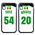 Personalized Senegal Soccer Jersey Case for iPhone XR – Hybrid – (Black Case, Black Silicone)
