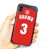 Personalized Canada Soccer Jersey Case for iPhone Xs Max – Hybrid – (Black Case, Red Silicone)
