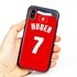 Personalized Switzerland Soccer Jersey Case for iPhone Xs Max – Hybrid – (Black Case, Red Silicone)
