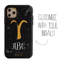 
Zodiac Case for iPhone 11 Pro – Hybrid - Aries – Brushtroke - Personalized