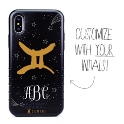 
Zodiac Case for iPhone X / XS – Hybrid - Gemini – Brushtroke - Personalized