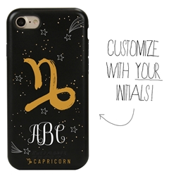 
Zodiac Case for iPhone 7 / 8 / SE – Hybrid - Capricorn – Brushtroke - Personalized