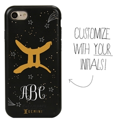 
Zodiac Case for iPhone 7 / 8 / SE – Hybrid - Gemini – Brushtroke - Personalized
