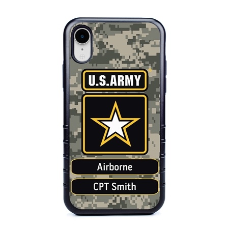 Military Case for iPhone XR – Hybrid - U.S. Army Camouflage
