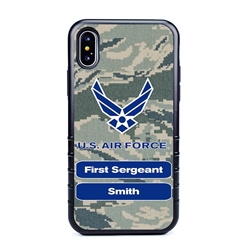 
Military Case for iPhone X / XS – Hybrid - U.S. Air Force Camouflage