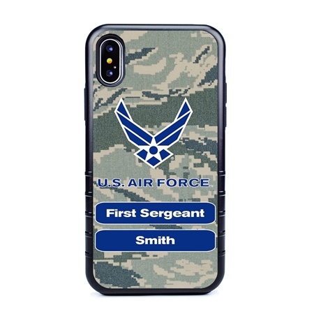 Custom Air Force Military Case for iPhone X / XS

