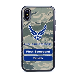 
Custom Air Force Case for iPhone Xs Max