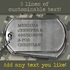 Military Case for iPhone 11 – Hybrid - DogTag on UCP Camo
