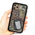 Military Case for iPhone 11 Pro – Hybrid - Silencer DogTag Ops Camo
