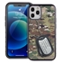 Military Case for iPhone 12 / 12 Pro – Hybrid - Silencer DogTag Ops Camo

