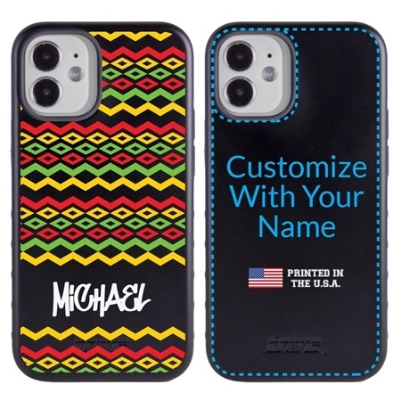 Funny Case for iPhone 12 Mini – Hybrid - Reggae Pattern
