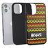 Funny Case for iPhone 12 Mini – Hybrid - Reggae Pattern
