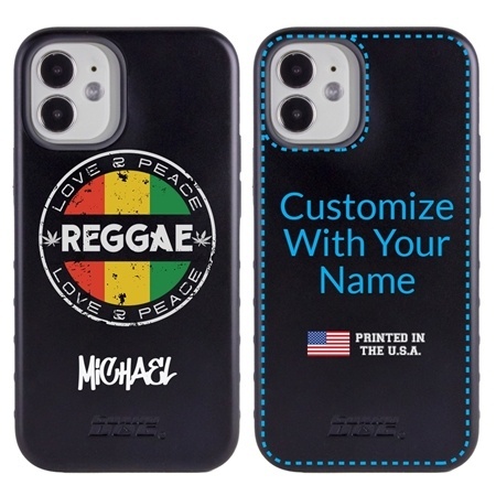 Funny Case for iPhone 12 Mini – Hybrid - Vintage Reggae
