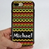 Funny Case for iPhone 7 Plus / 8 Plus – Hybrid - Reggae Pattern
