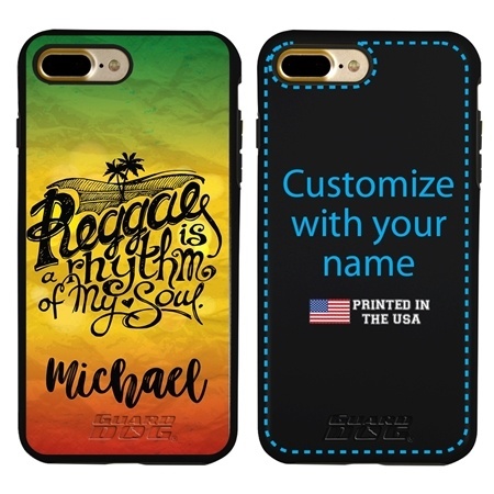 Funny Case for iPhone 7 Plus / 8 Plus – Hybrid - Reggae Rhythm
