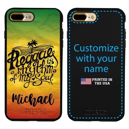 Funny Case for iPhone 7 Plus / 8 Plus – Hybrid - Reggae Rhythm
