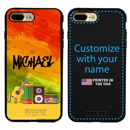 Funny Case for iPhone 7 Plus / 8 Plus – Hybrid - Reggae Time
