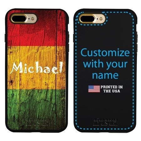 Funny Case for iPhone 7 Plus / 8 Plus – Hybrid - Reggae Wood
