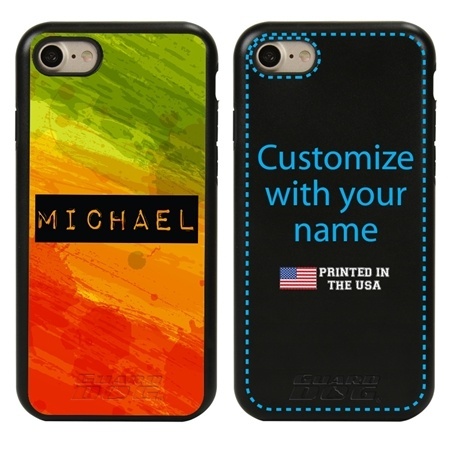 Funny Case for iPhone 7 / 8 / SE – Hybrid - Reggae Paint

