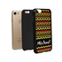 Funny Case for iPhone 7 / 8 / SE – Hybrid - Reggae Pattern
