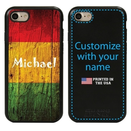 Funny Case for iPhone 7 / 8 / SE – Hybrid - Reggae Wood
