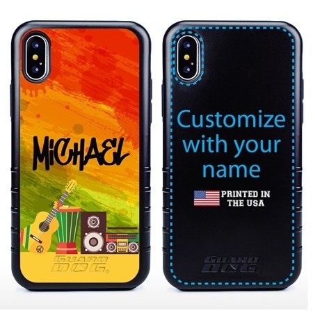 Funny Case for iPhone X / XS – Hybrid - Reggae Time
