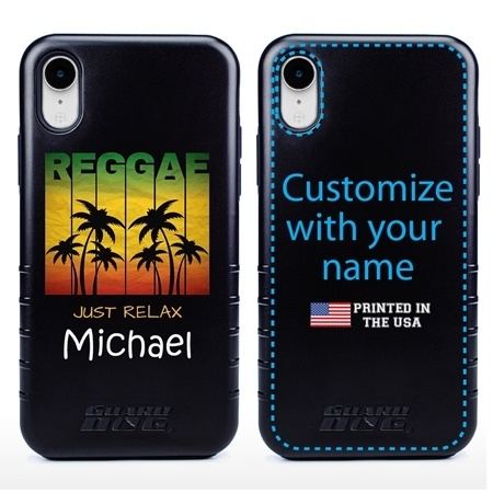 Funny Case for iPhone XR – Hybrid - Reggae Just Relax
