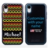 Funny Case for iPhone XR – Hybrid - Reggae Pattern
